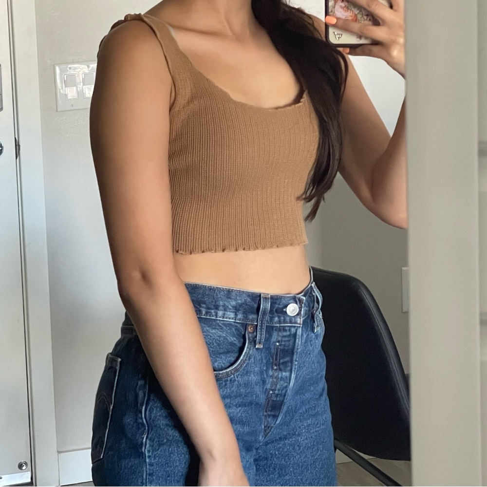 tiger mist crop top